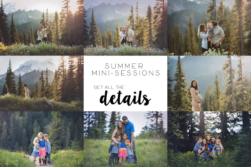 mini sessions seattle family photographer