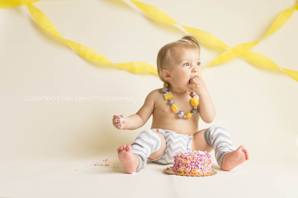 big girl Hollis | one year old | cake smash {Maple Valley newborn photographer}