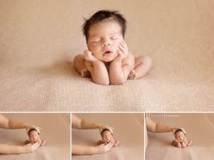 froggy pose |Maple Valley newborn photographer