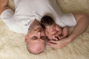 sleepy baby girl | seattle newborn photographer