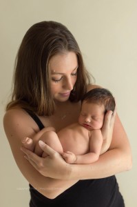 sleepy baby girl | seattle newborn photographer