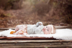 Outdoor milestone session | Seattle newborn photographer