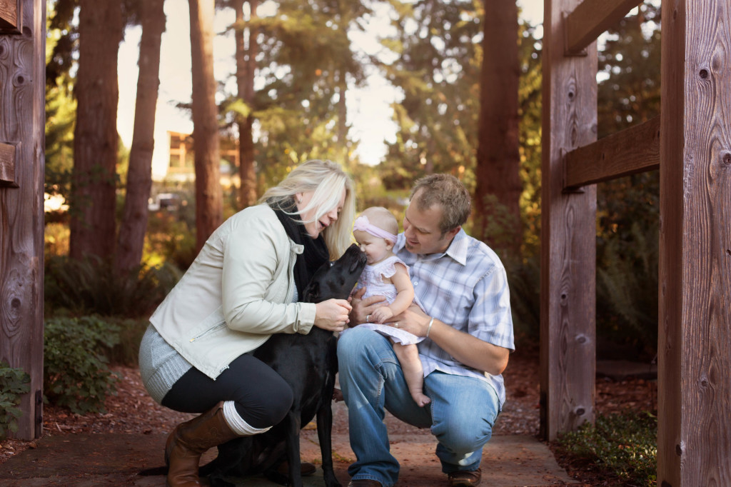 Outdoor family session | Seattle newborn photographer