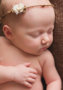 Seattle newborn photographer | newborn baby girl