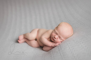 side lying pose | Seattle newborn photographer