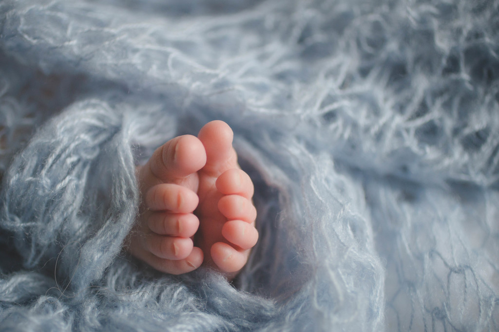 macro toes | baby boy | Seattle newborn-baby photographer