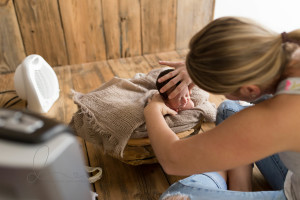 behind the scenes | newborn photography workshop | Bellevue - Seattle newborn baby photographer