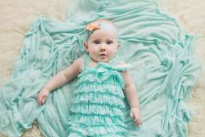 baby girl | 4 months milestone session | maple valley - Seattle baby photographer