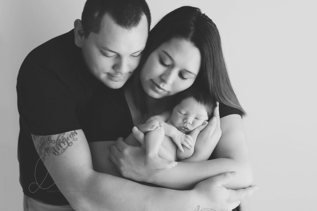 family with baby | Belleuve Maple Valley newborn baby photographer