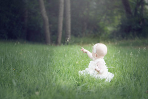 8 month sitting up | Outdoor baby | Maple Valley baby photographer