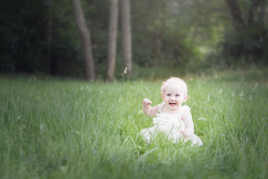 8 month sitting up | Outdoor baby | Maple Valley baby photographer