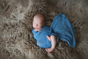 Wrapped Baby | sweet newborn baby boy | Bellevue Kirkland newborn baby photographer