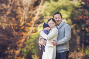 winter family session | family of three | issaquah family photographer