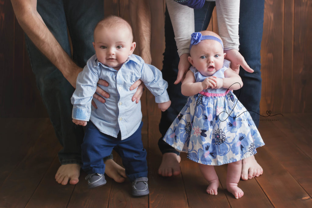 boy girl twin photo session | issaquah baby photographer