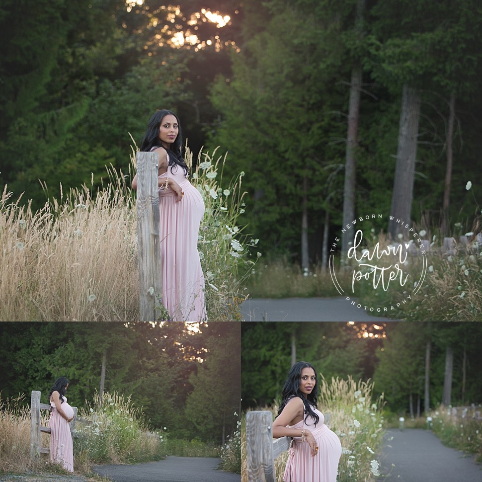 Seattle Outdoor Maternity Portrait Session