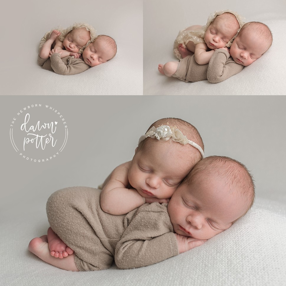 seattle newborn twins photography