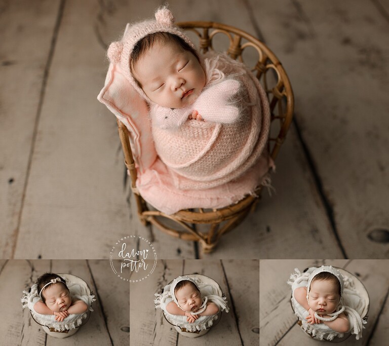 Seattle newborn photographer, newborn portrait session near me, baby photography studio Seattle