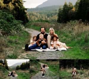 Seattle family photographer, family portraits near me, professional family photos