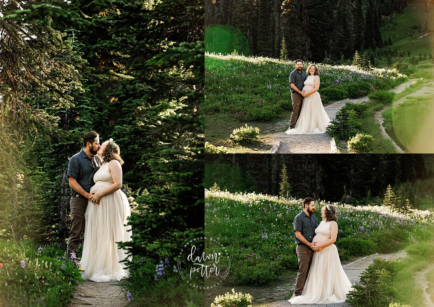 Mount Rainier Maternity Session | Tukwila Maternity Photographer