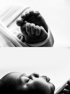 Seattle newborn photography, newborn photographer Seattle, 7-week-old baby photos, baby milestone photography, infant photography Seattle